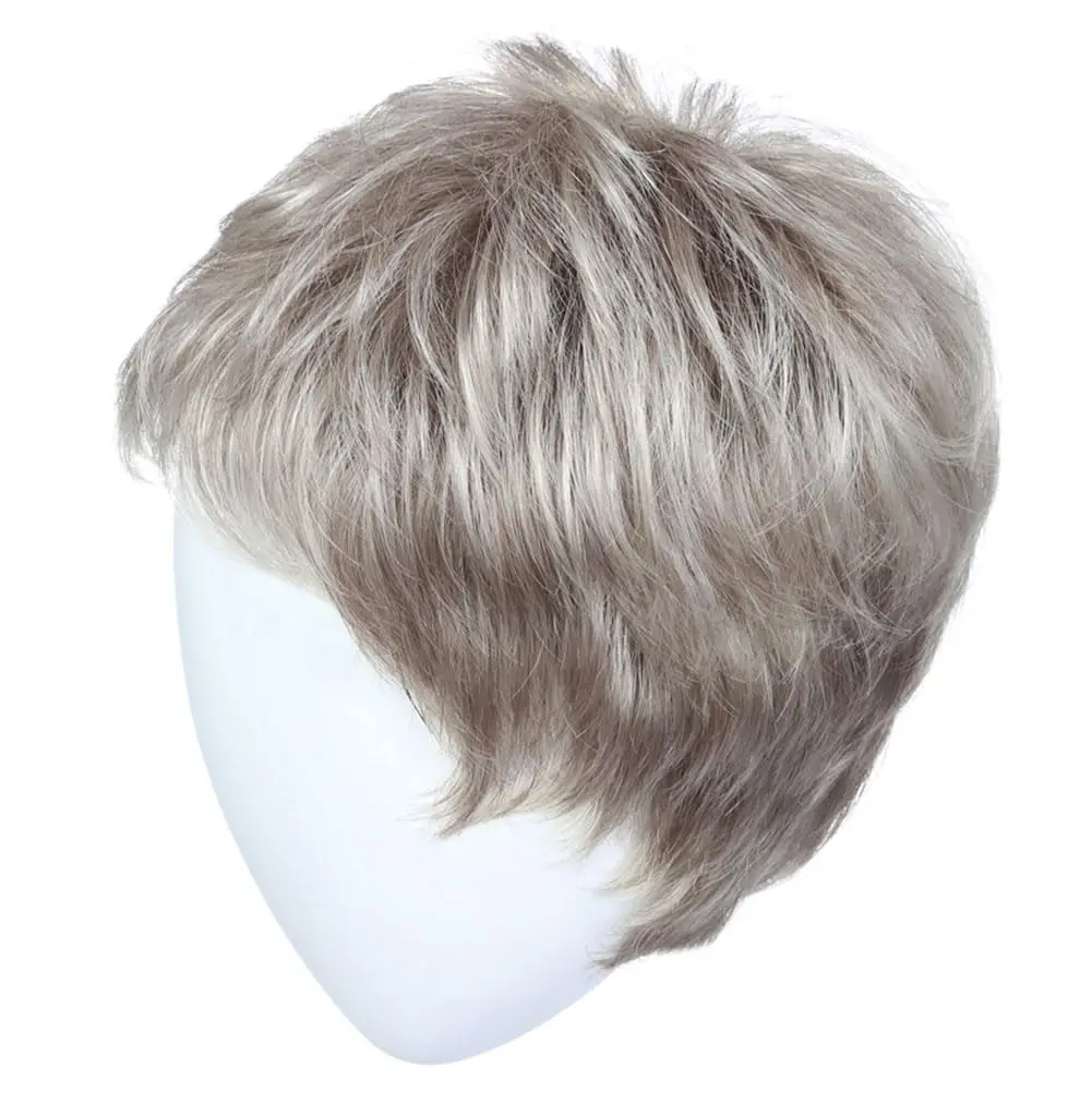 Hair u wear Raquel Welch Winner Pixie Boy Cut Short Wig Ultra-Petite Cap R56/60 Silver Mist | Light, Wavy, Ready-to-Wear (70-120 chars) - view 5