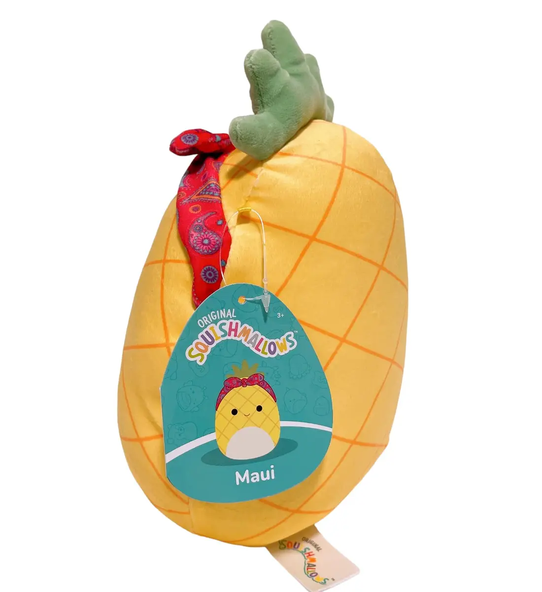 Squishmallows 8" Plush Toy Maui The Pineapple | Super Soft, Machine Washable, Unique Name & Storyline - view 2