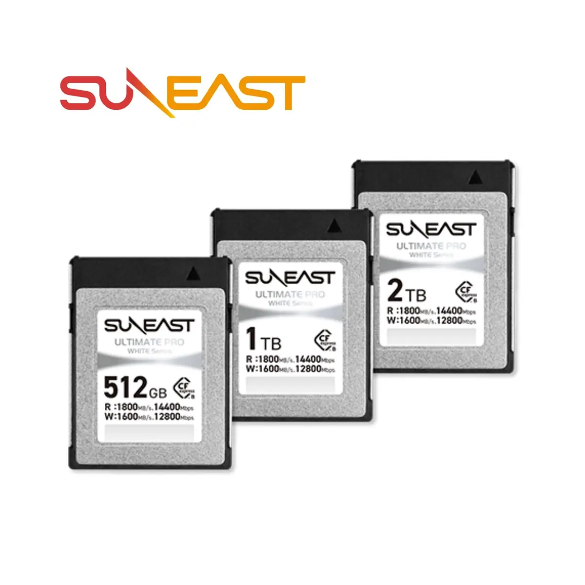 SUNEAST White Series 512GB CFexpress Type B Memory Card | Read 1800MB/s Write 1600MB/s with TLC NAND - view 6