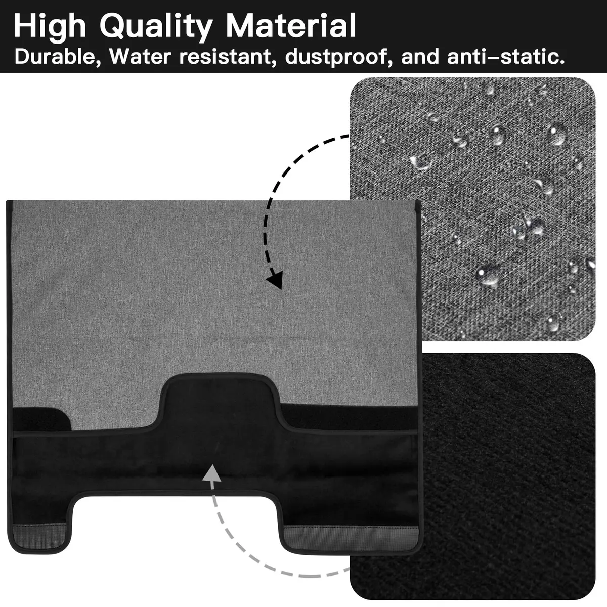 CaSZLUTION Monitor Dust Cover for iMac 24-inch | Oxford Cloth Protective Sleeve - view 4