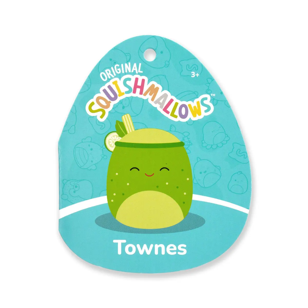 Squishmallows Soft Toy Townes Green Juice 30 cm | Super Soft Plush for Kids & Collectors - view 5