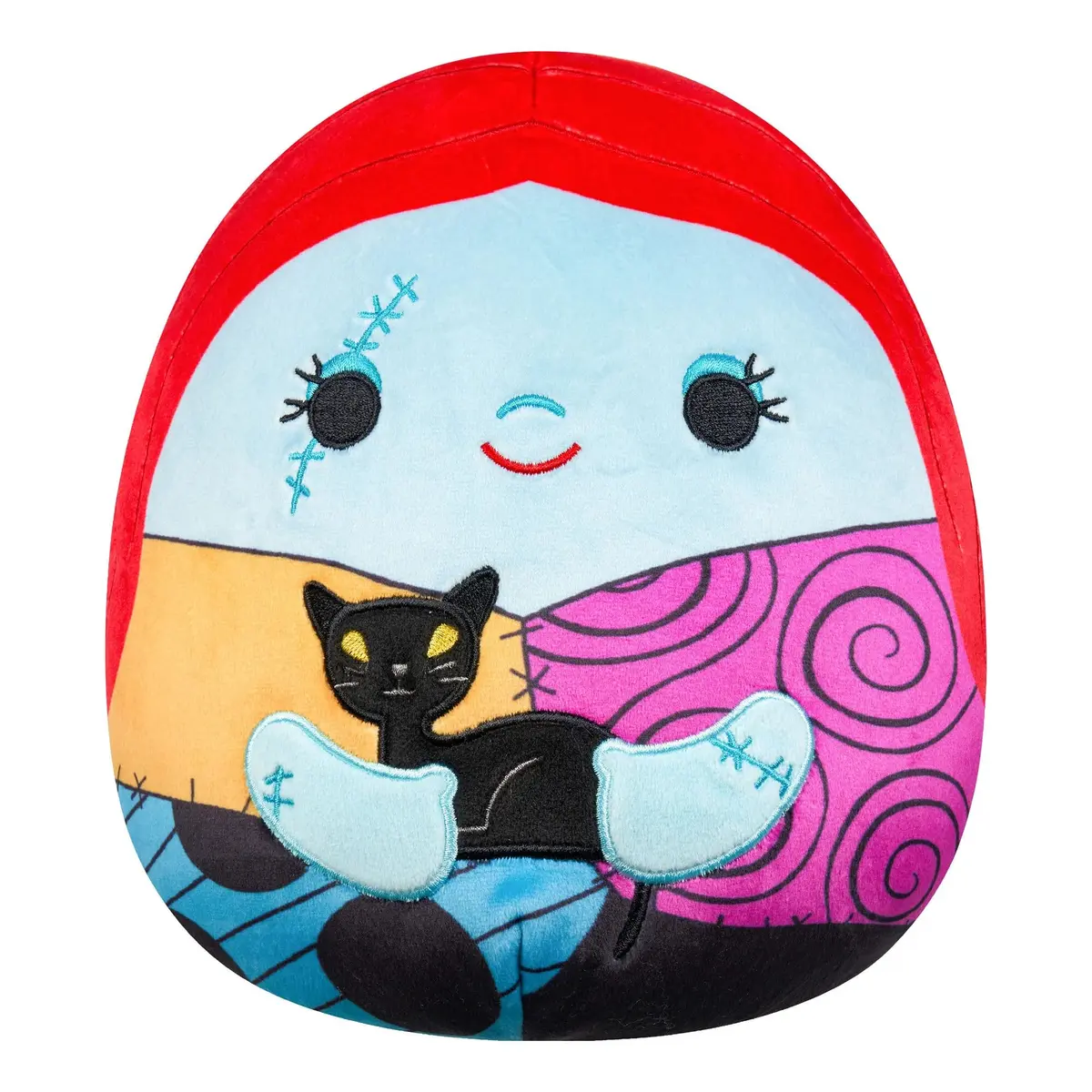 Squishmallows Original Disney 8-Inch Sally Holding Black Cat | Official Plush Toy for Kids & Collectors - main product image