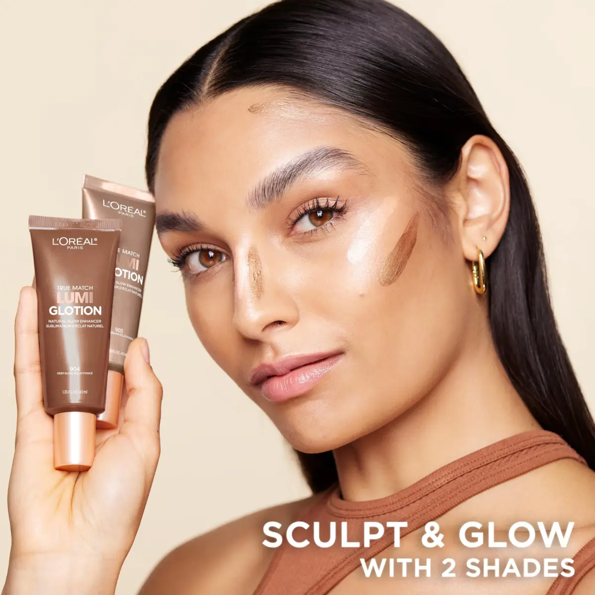 L'Oréal Paris True Match Lumi Glotion Light and Fair Bundle 1.35 Fl Oz (40 ml) | Radiant Glow Enhancer - view 2