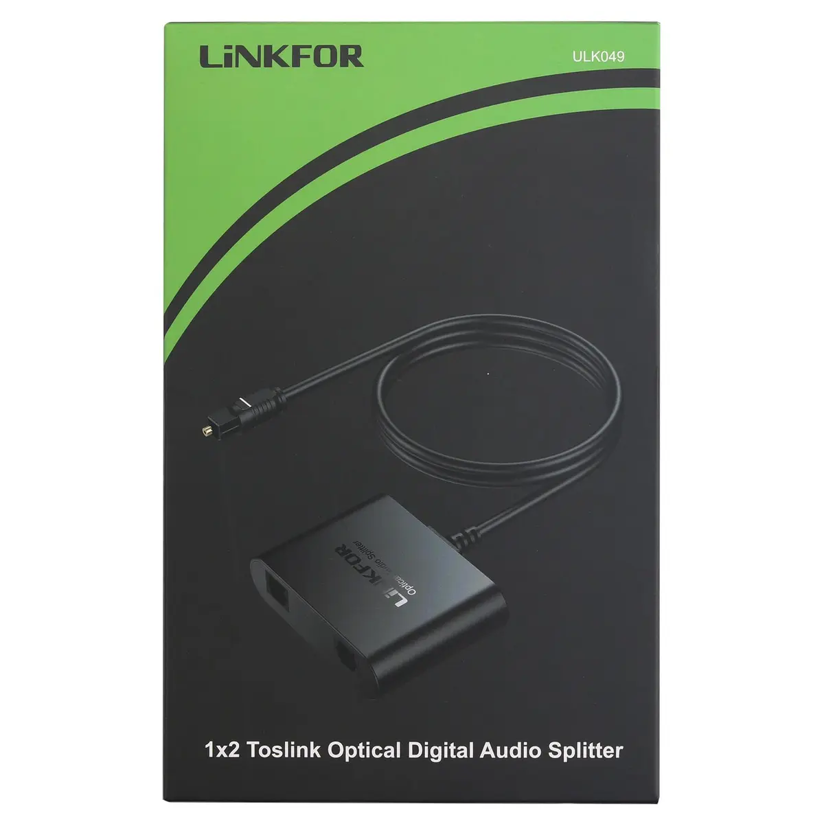LiNKFOR 1x2 Optical Audio Splitter 1 Input 2 Output | Splits Digital Audio for Home Theatre, Xbox, PS5/PS4, Soundbars - view 9