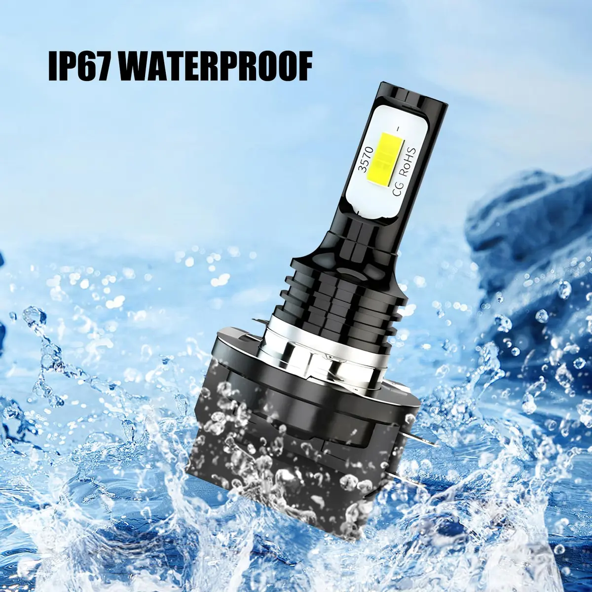 Yumfugu 2 PCS H11B Fog Light Bulbs 6000K | Super Bright 4000LM, Plug & Play, Universal for Most Cars - view 4