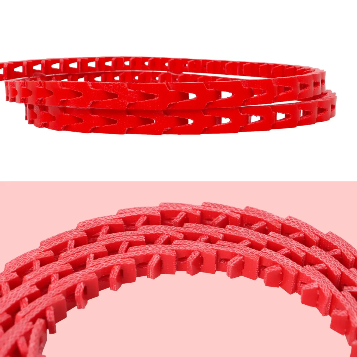 Poweka Adjustable Link V-Belt 1/2-Inch x 10 Feet (15.24 cm x 3.05 m) | Easy Install, Low Vibration, High Strength - view 9