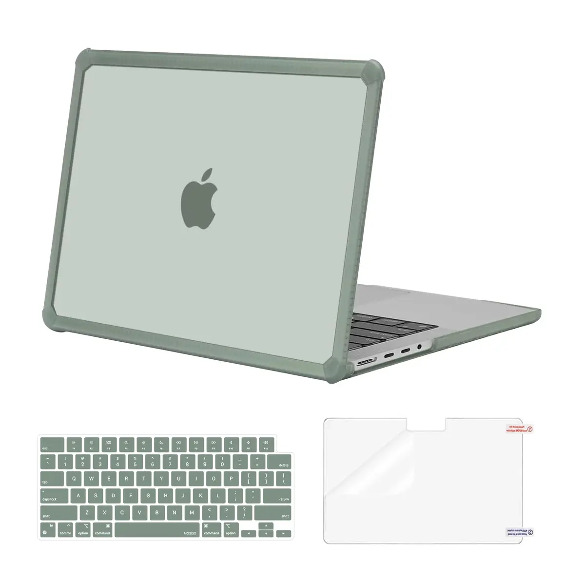 MOSISO Compatible with MacBook Pro 14 inch Case M5 M4 M3 M2 M1 2026-2021 | Shock-Absorbing Hard Shell & Full Protection - main product image