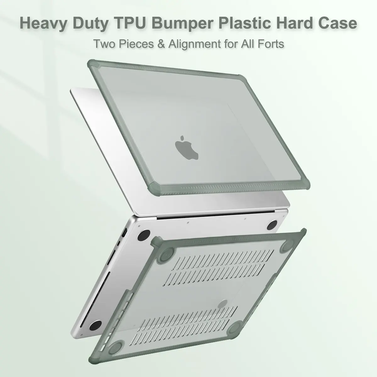 MOSISO Compatible with MacBook Pro 14 inch Case M5 M4 M3 M2 M1 2026-2021 | Shock-Absorbing Hard Shell & Full Protection - view 5