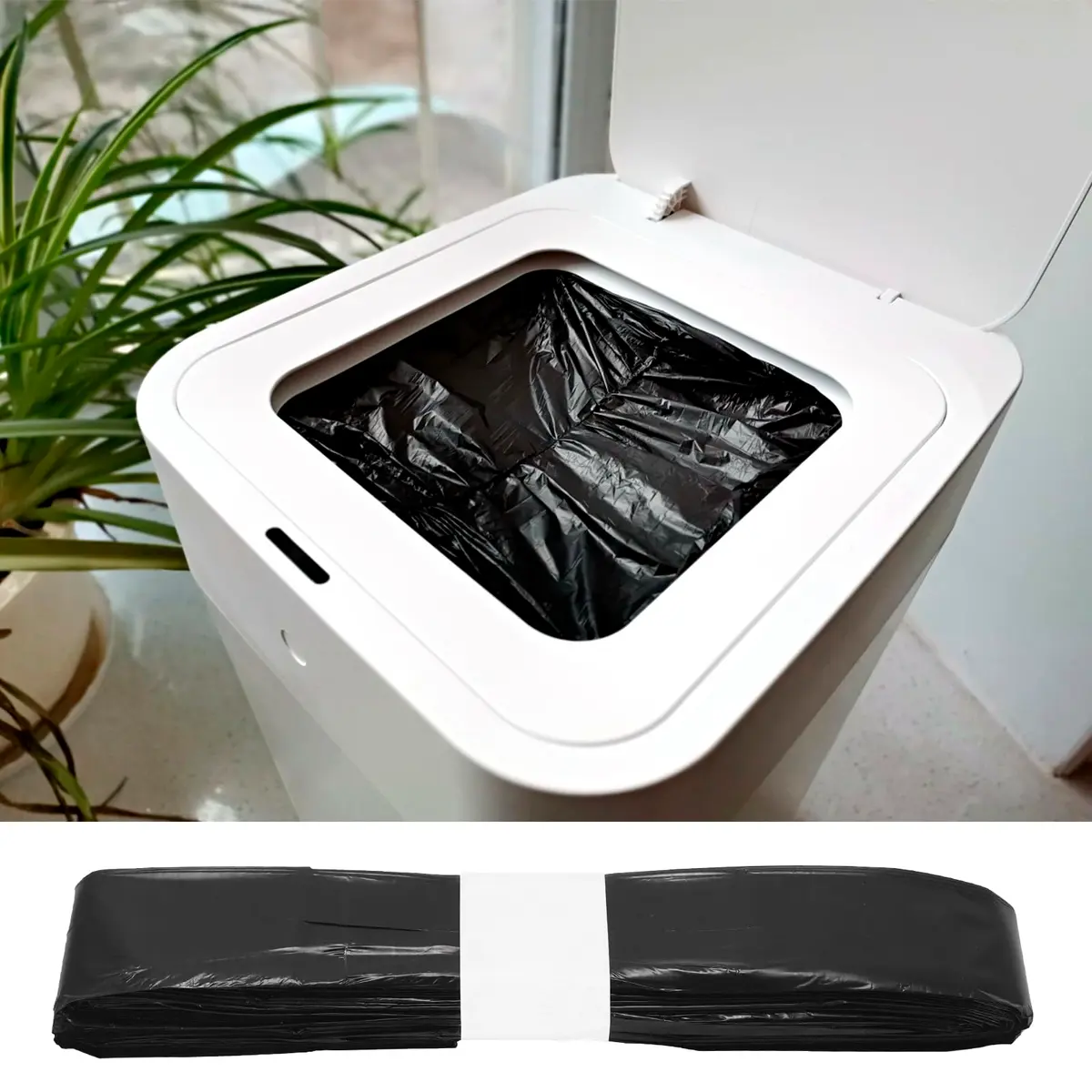 AOZBZ Automatic Trash Can Refill Bags 6Pack | Self Sealing Compatible for TOWNEW T1S/T AIR X/T Air Lite & Airdeer - view 8