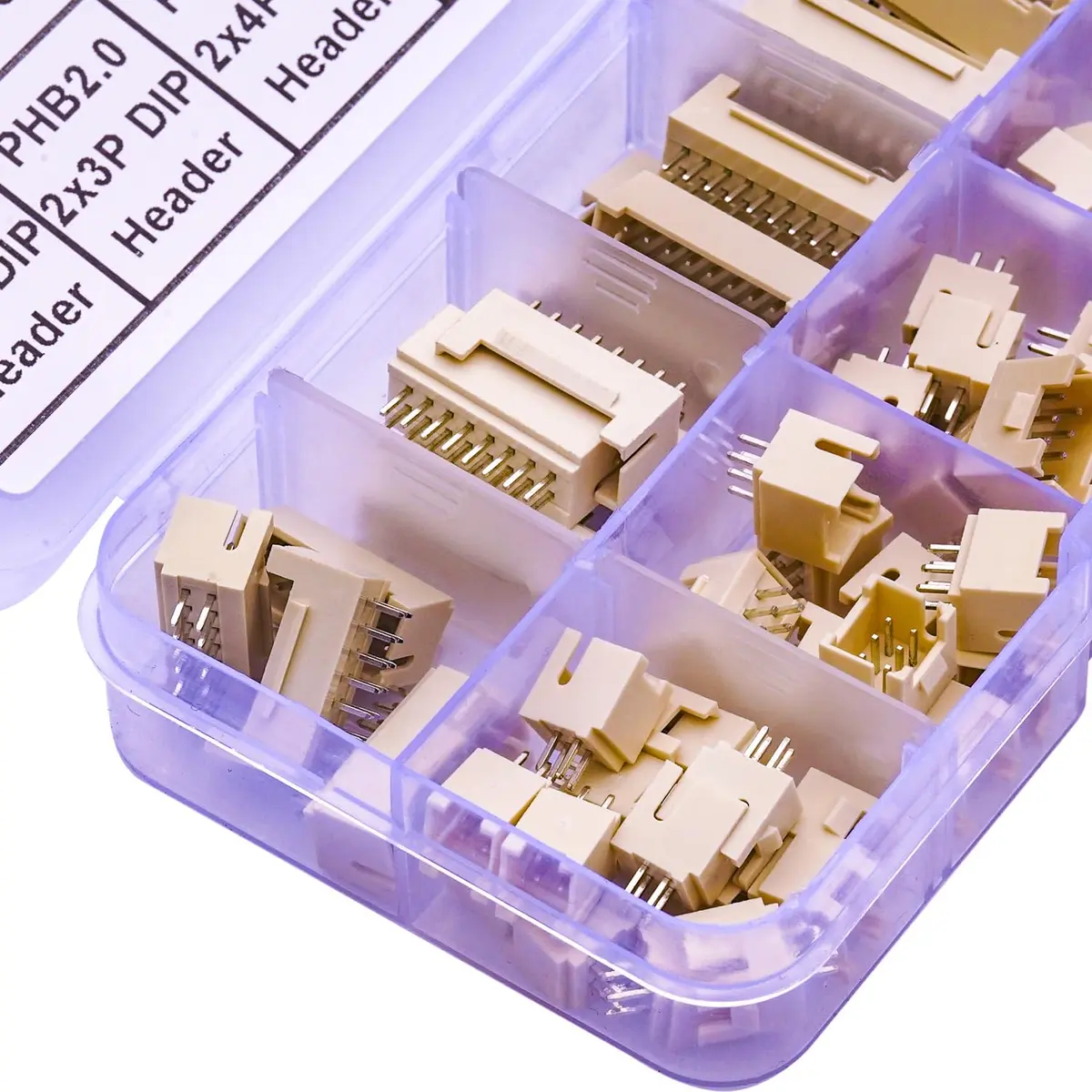 Kidisoii JST Connector Kit, PHB2.0 Dual Row DIP Header 2mm Pitch | DIY IC Socket Adapter (120 chars) - view 6