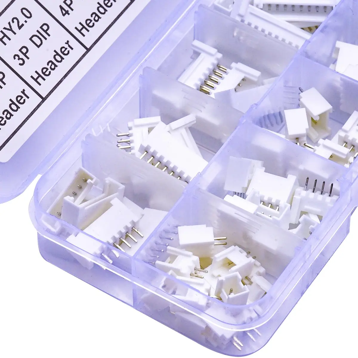 Kidisoii JST Connector Kit, HY2.0 DIP Header 2mm Pitch | DIY IC Socket Plugs Adapter - view 6