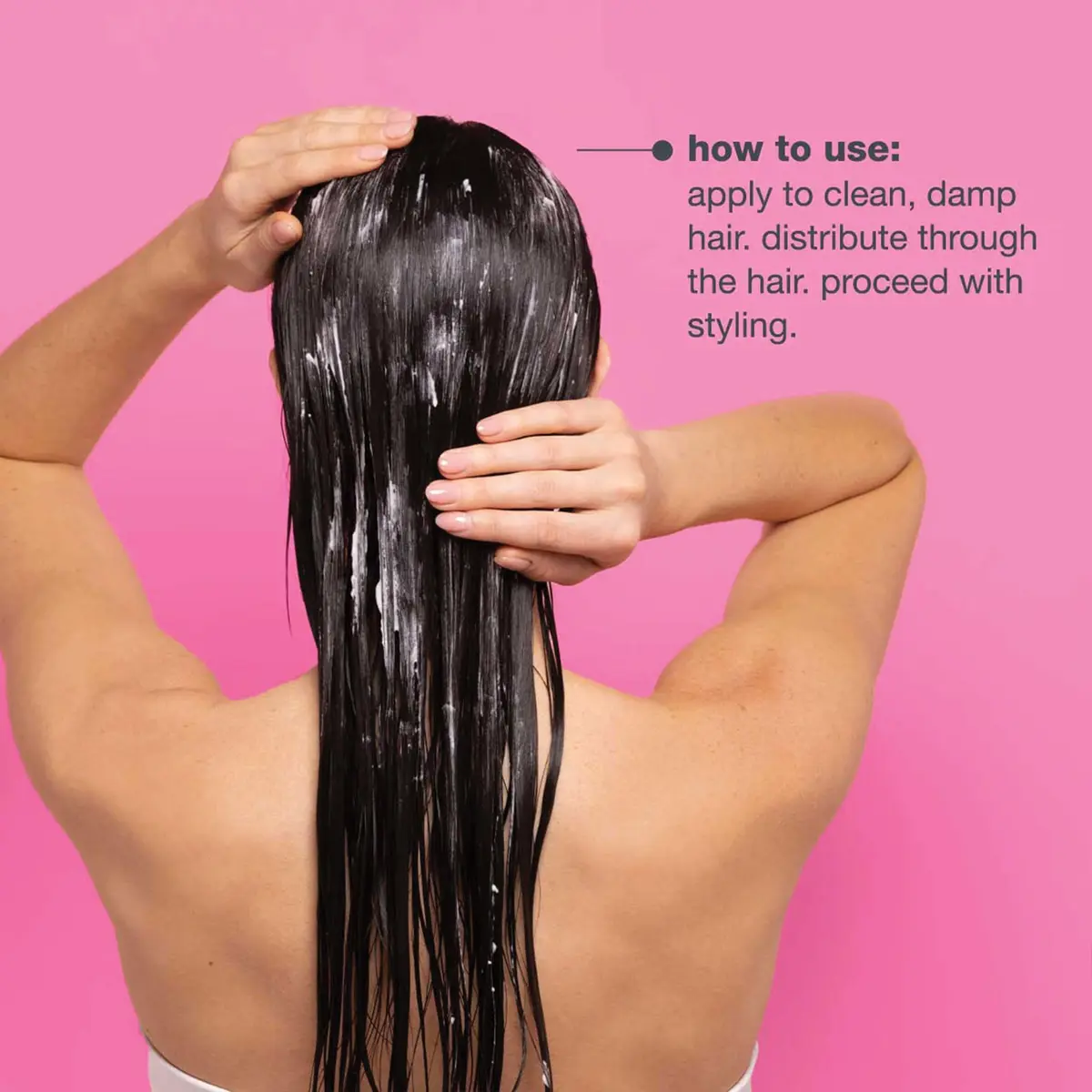 milk_shake Flower Whipped Cream Leave-In Foam – Conditioning, 6.8 Oz, Color-Safe & Hydrating - view 6