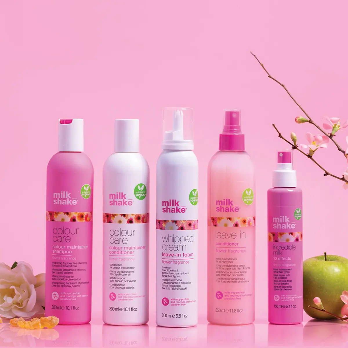 milk_shake Flower Whipped Cream Leave-In Foam – Conditioning, 6.8 Oz, Color-Safe & Hydrating - view 7