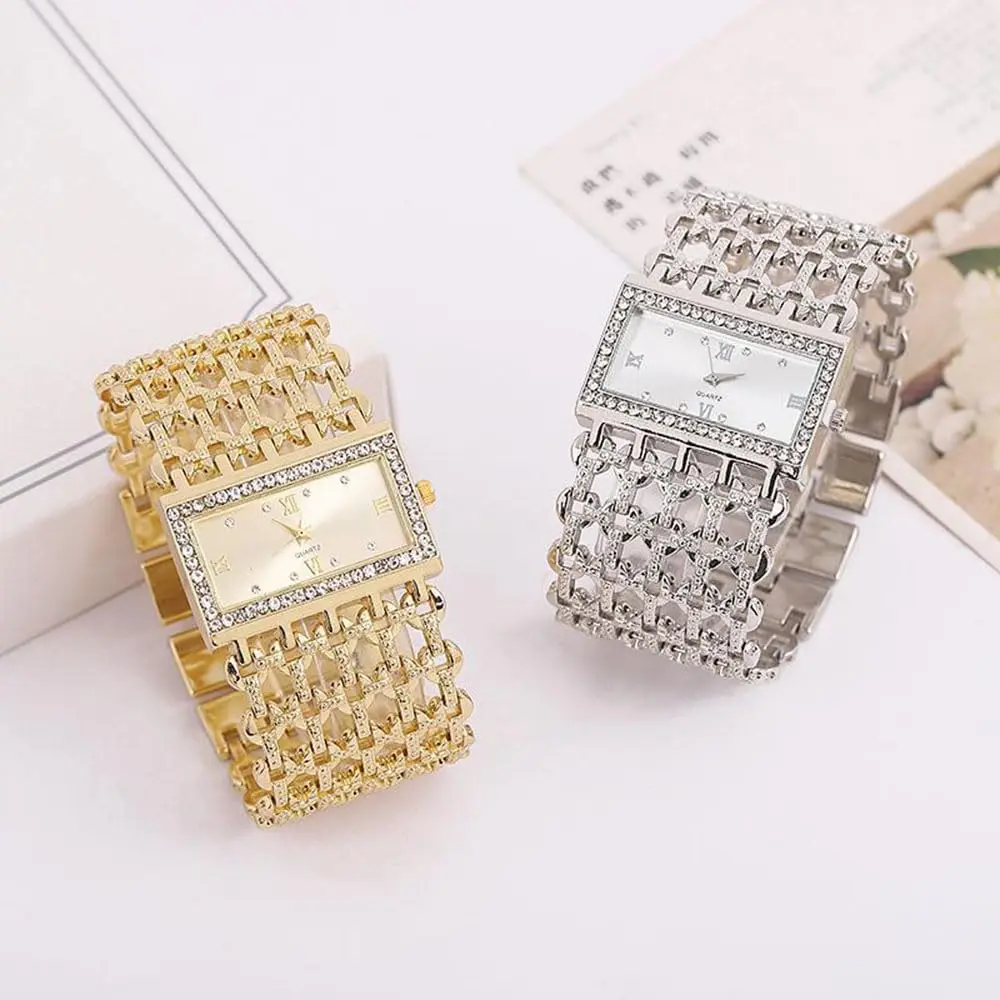 SENRUD Women's Quartz Watch Luxury Rectangular Case Analog Bracelet Watch 37mm (1.46 in) | Elegant Fashion Timepiece - view 4