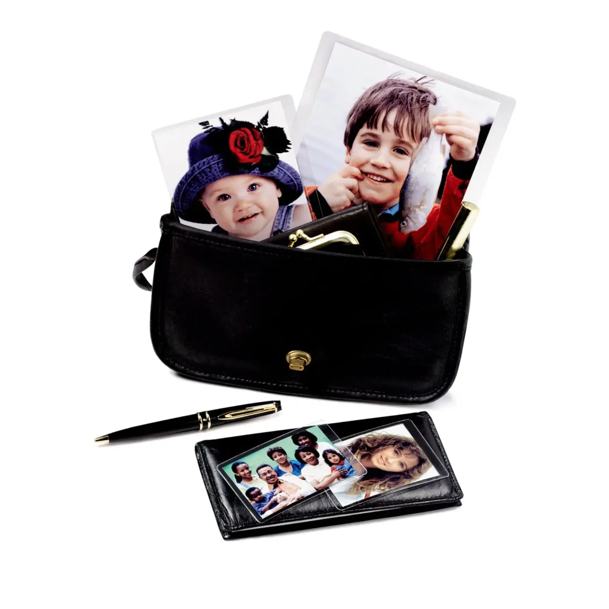 Scotch Self-Sealing Laminating Pouches, Wallet Photo Size, Glossy Finish, 2.5 x 3.5 in. (Pack of 2, 10 Pouches Total) - view 7