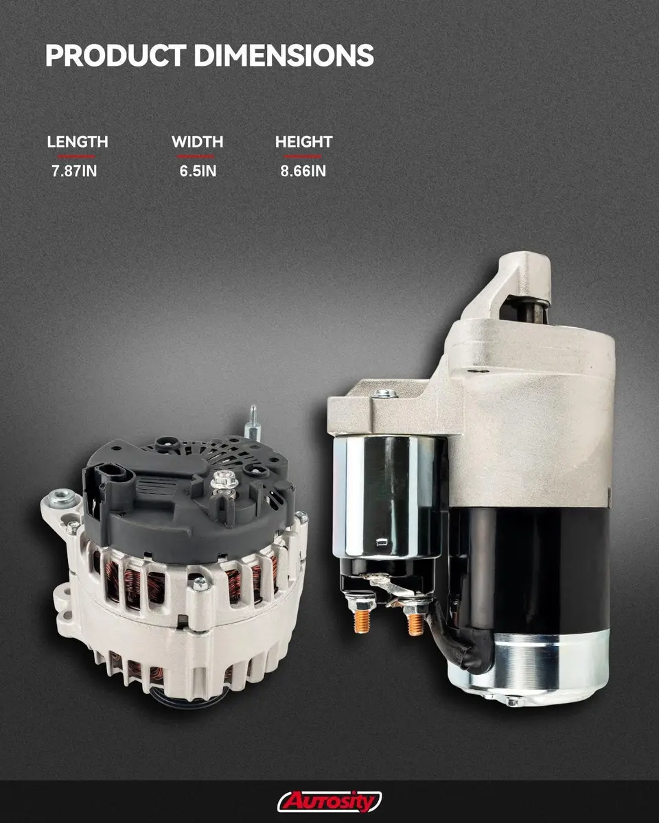 AUTOSITY Alternator 13735N 12V 85Amp for Dodge Neon | OE Standard Fitment - view 9