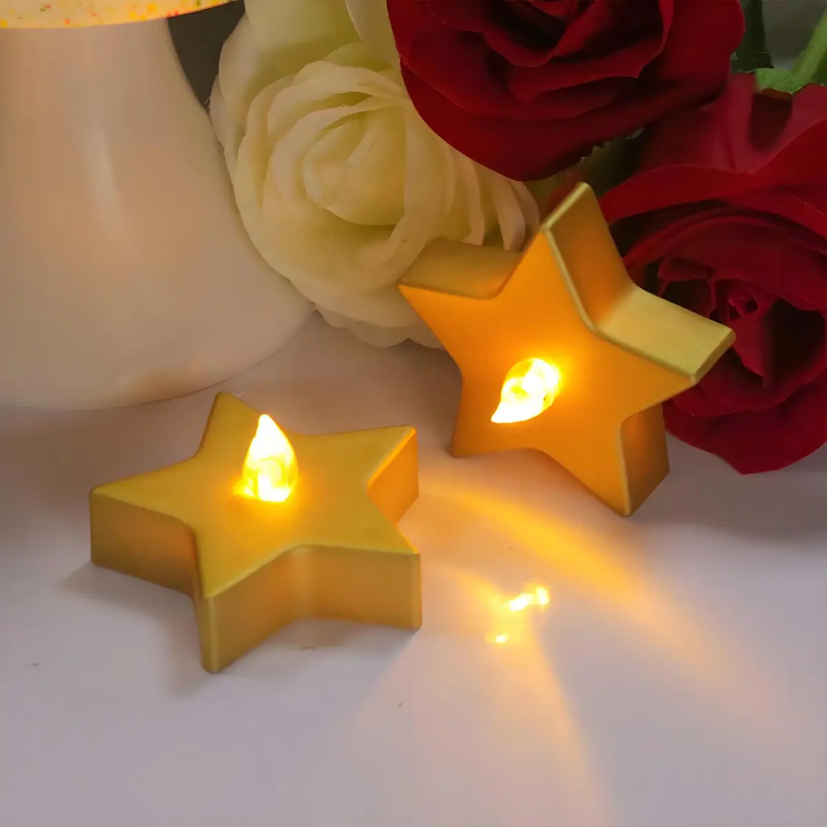 Fchil Star Silicone Mold for Chocolate, Candy, Soap, Ice Cubes 21.9 cm (8.7 in) | Food-Grade BPA-Free Multi-Use Baking Mold - view 7