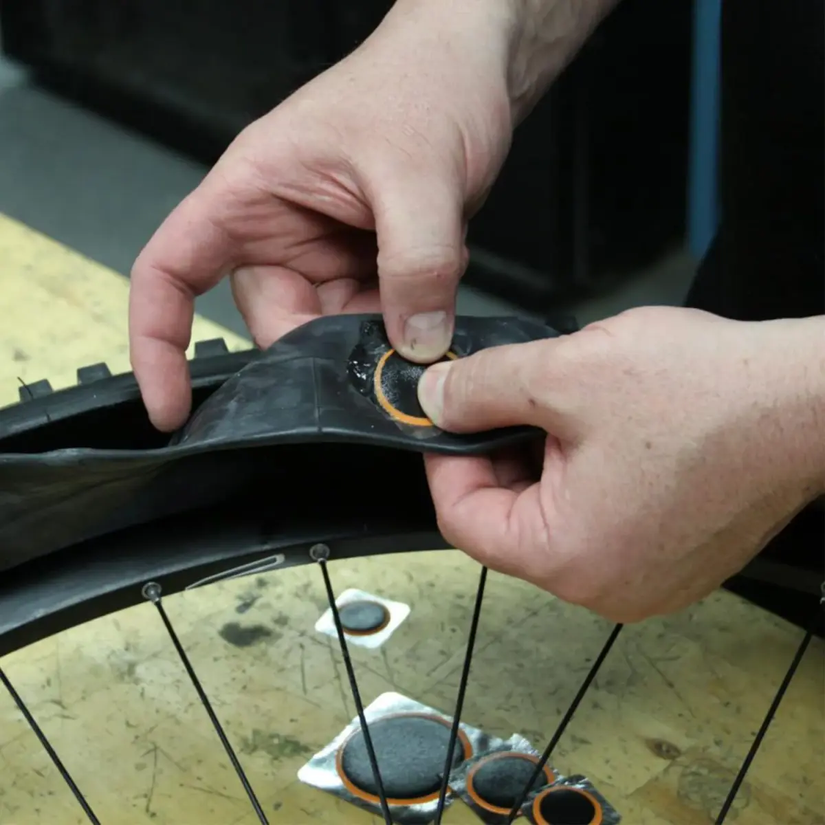 Slime 7-Piece Rubber Patch Kit with Glue, 2-Pack | Bike & Inflatable Puncture Repair - view 5