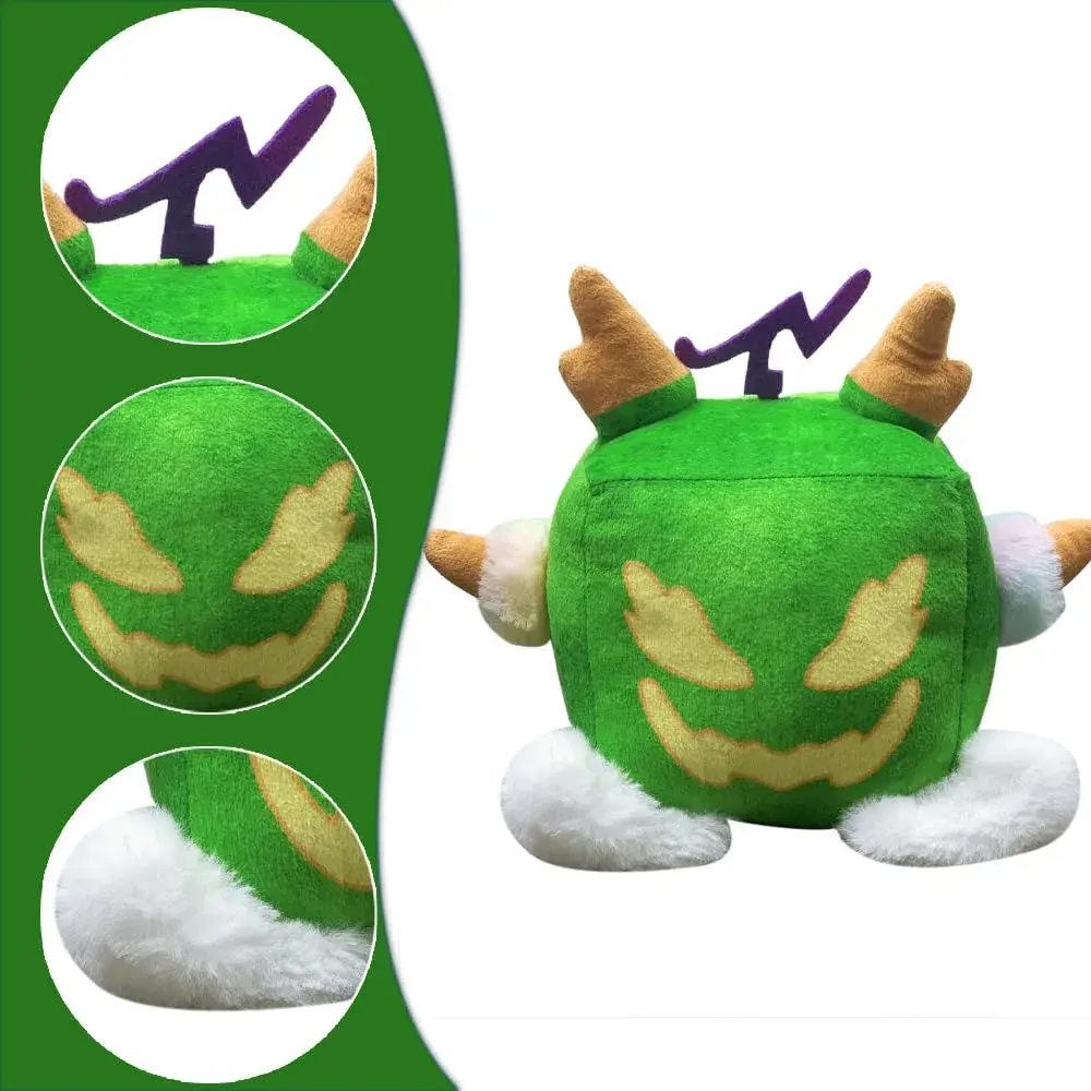 Zenitsu Dragon Blox Fruits Plush Toy Pillow 2.54cm (2 inches) | Video Game Character Stuffed Toy - view 2