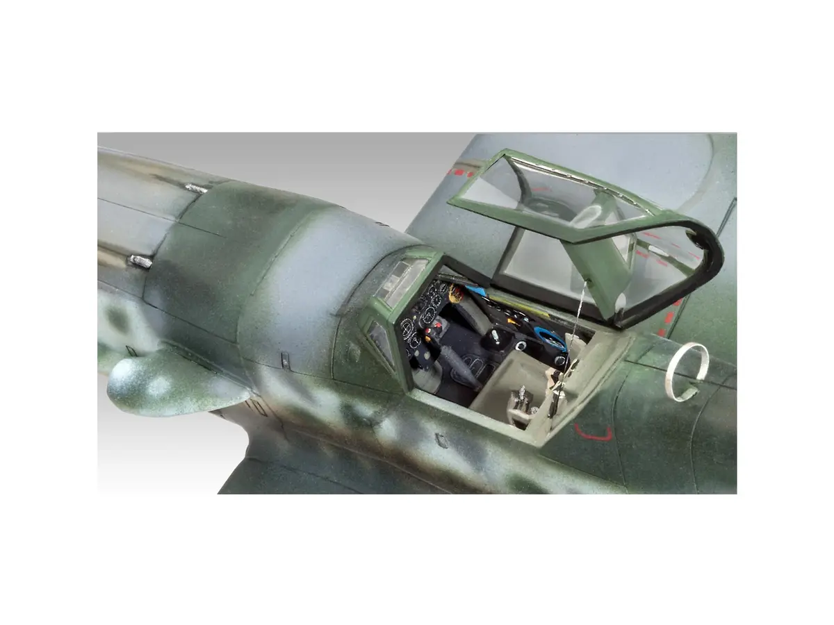 Revell Model Kit #15873 Messerschmitt BF 109G-10 1:48 Scale 40-Piece Skill Level 4 Aircraft Kit - view 4
