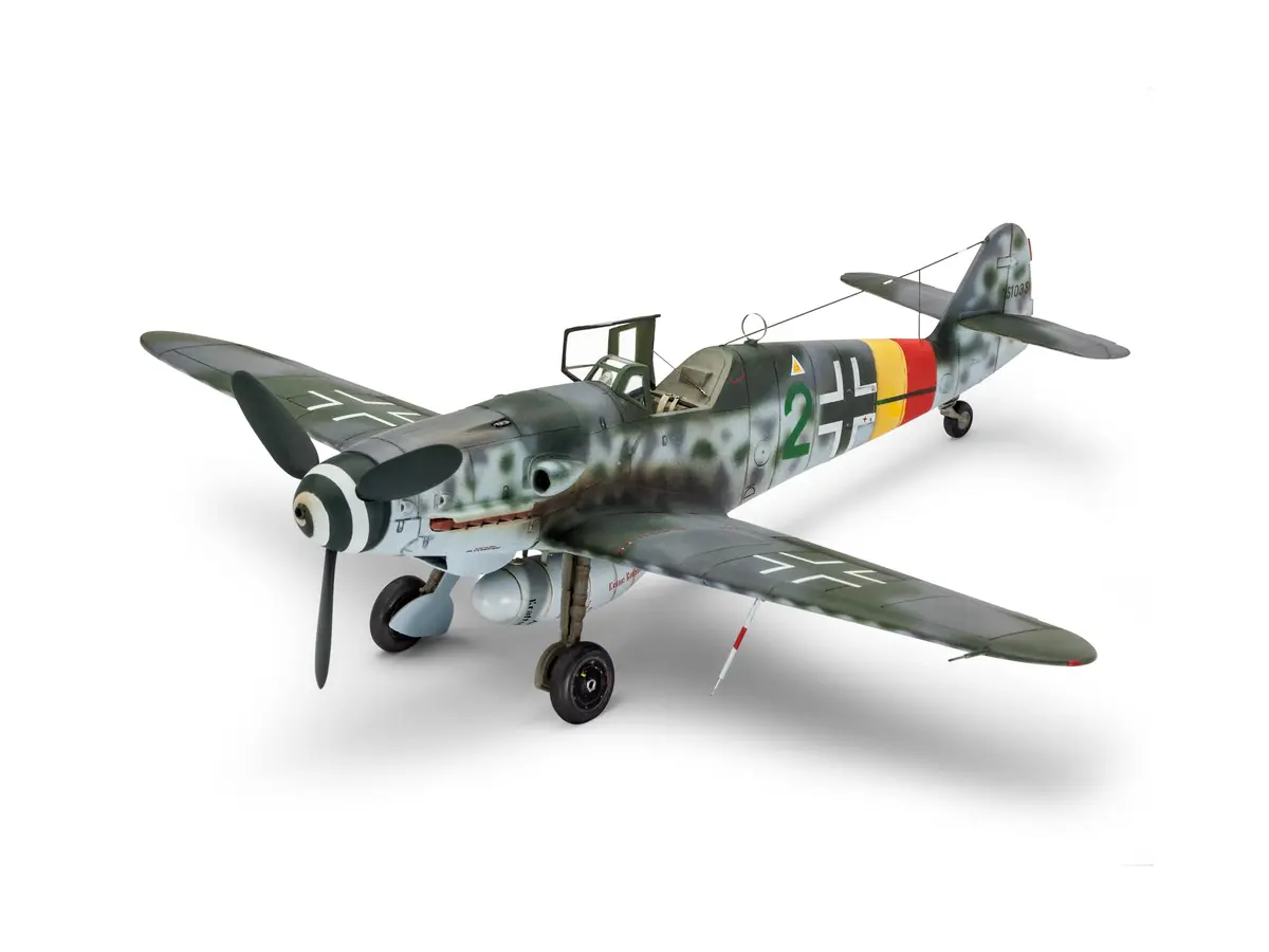 Revell Model Kit #15873 Messerschmitt BF 109G-10 1:48 Scale 40-Piece Skill Level 4 Aircraft Kit - view 2