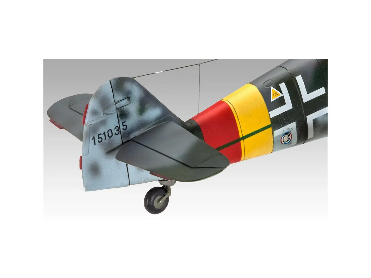 Revell Model Kit #15873 Messerschmitt BF 109G-10 1:48 Scale 40-Piece Skill Level 4 Aircraft Kit - view 3
