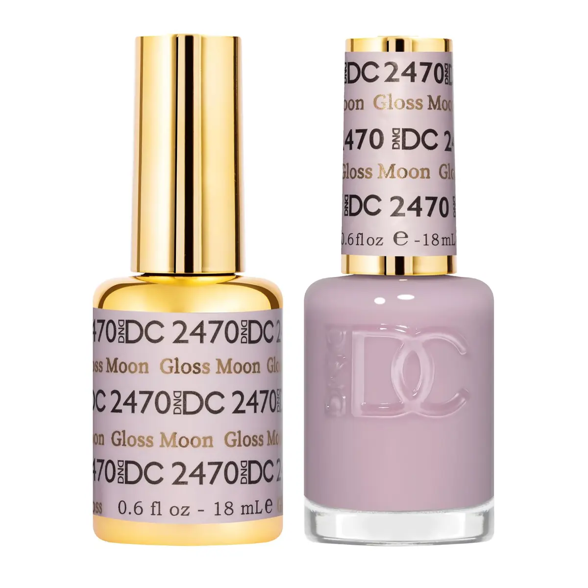 DAISY DND Sheer Collection Gel Nail Polish Set 0.25 Fl Oz | Long-Lasting, Sheer & Vegan - main product image