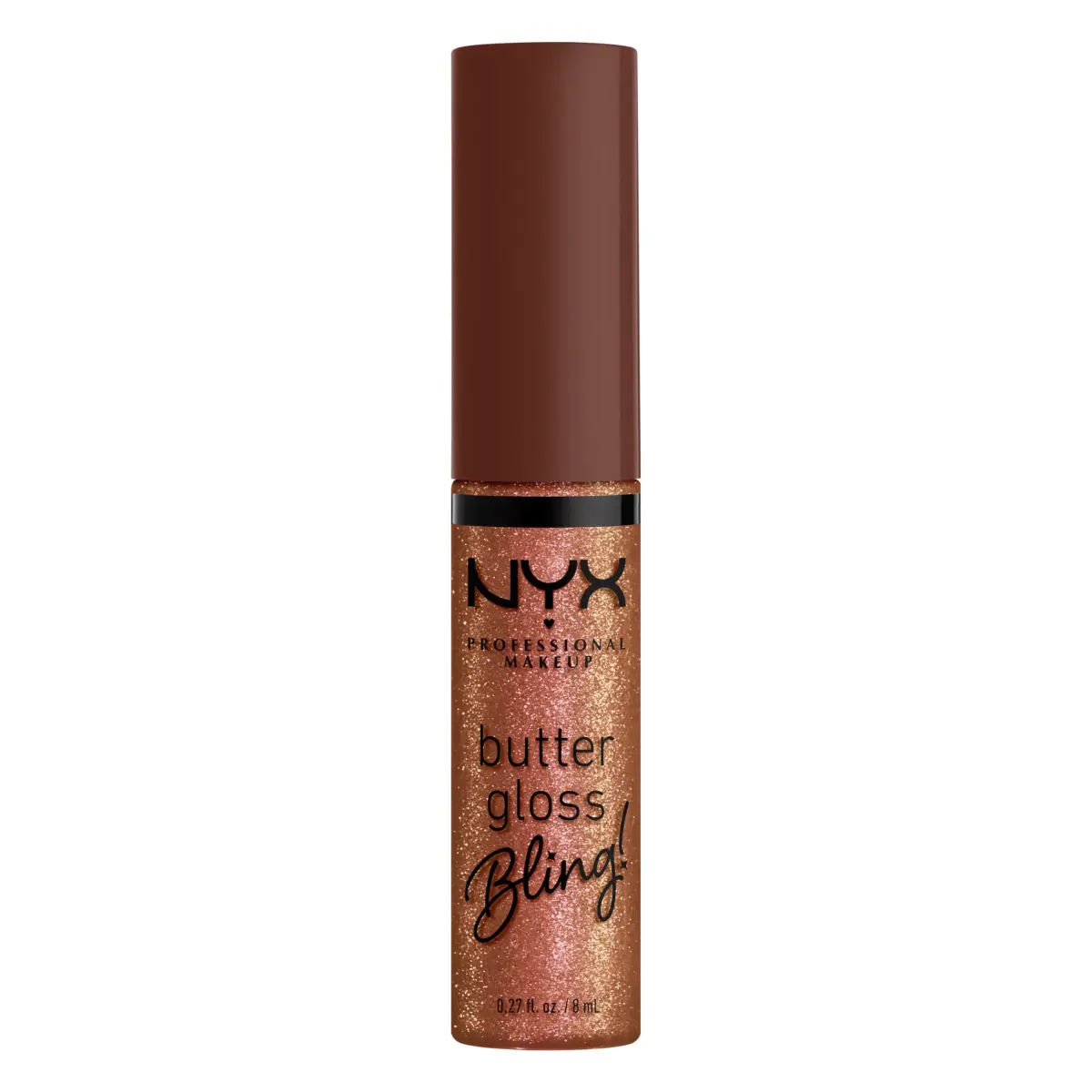 NYX PROFESSIONAL MAKEUP Butter Gloss Bling Lip Gloss, Hustla (7.65 ml / 0.27 Fl Oz) | Vegan & Non-Sticky Shine - view 8