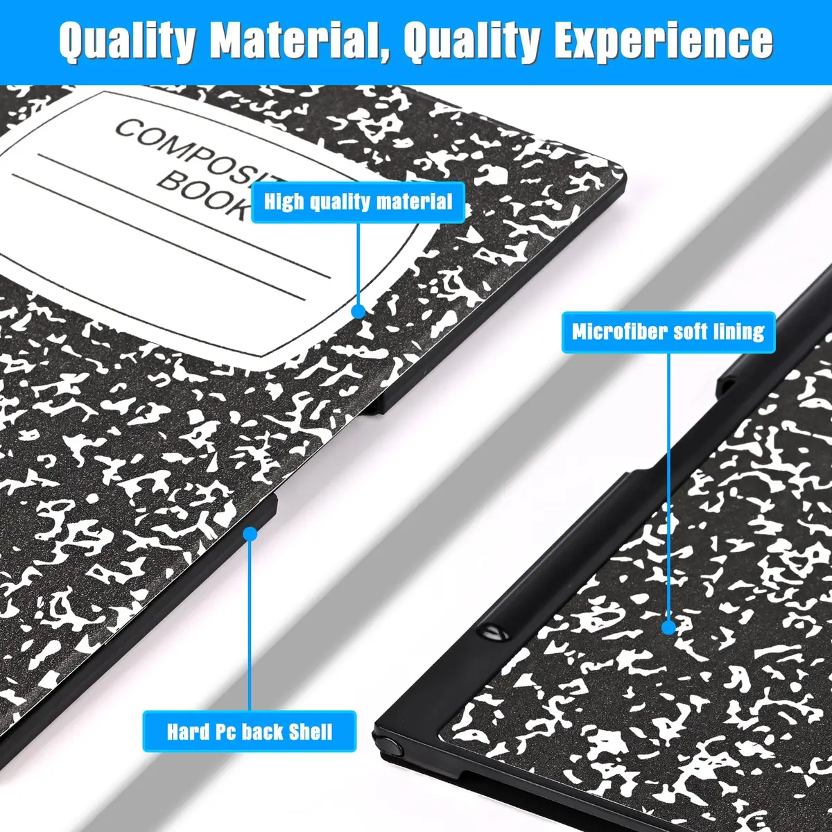 QIOFEARTH Case for Remarkable 2 Paper Tablet 10.3" 2020 Released | Slim Lightweight & Hard Back Shell with Pen Holder - view 7