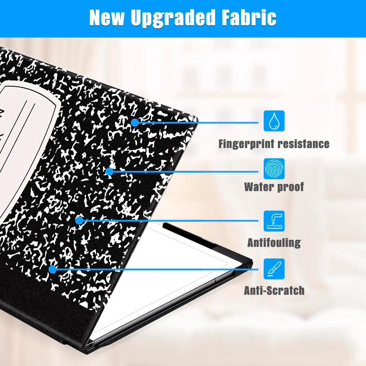 QIOFEARTH Case for Remarkable 2 Paper Tablet 10.3" 2020 Released | Slim Lightweight & Hard Back Shell with Pen Holder - view 4