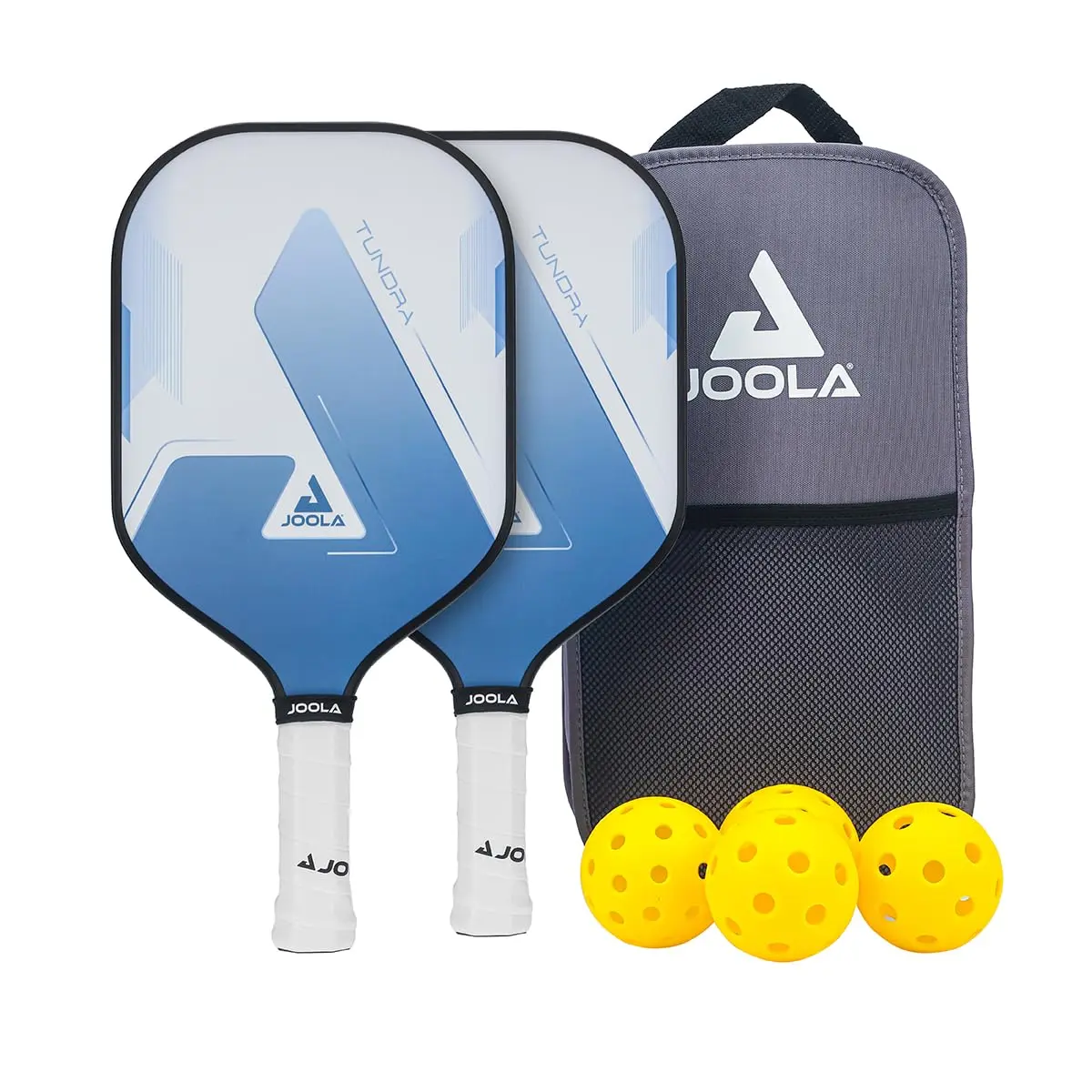 JOOLA Tundra Pickleball Set – 2 Fiberglass Paddles, 4 Balls & Carry Bag | Intermediate Player Ready - main product image