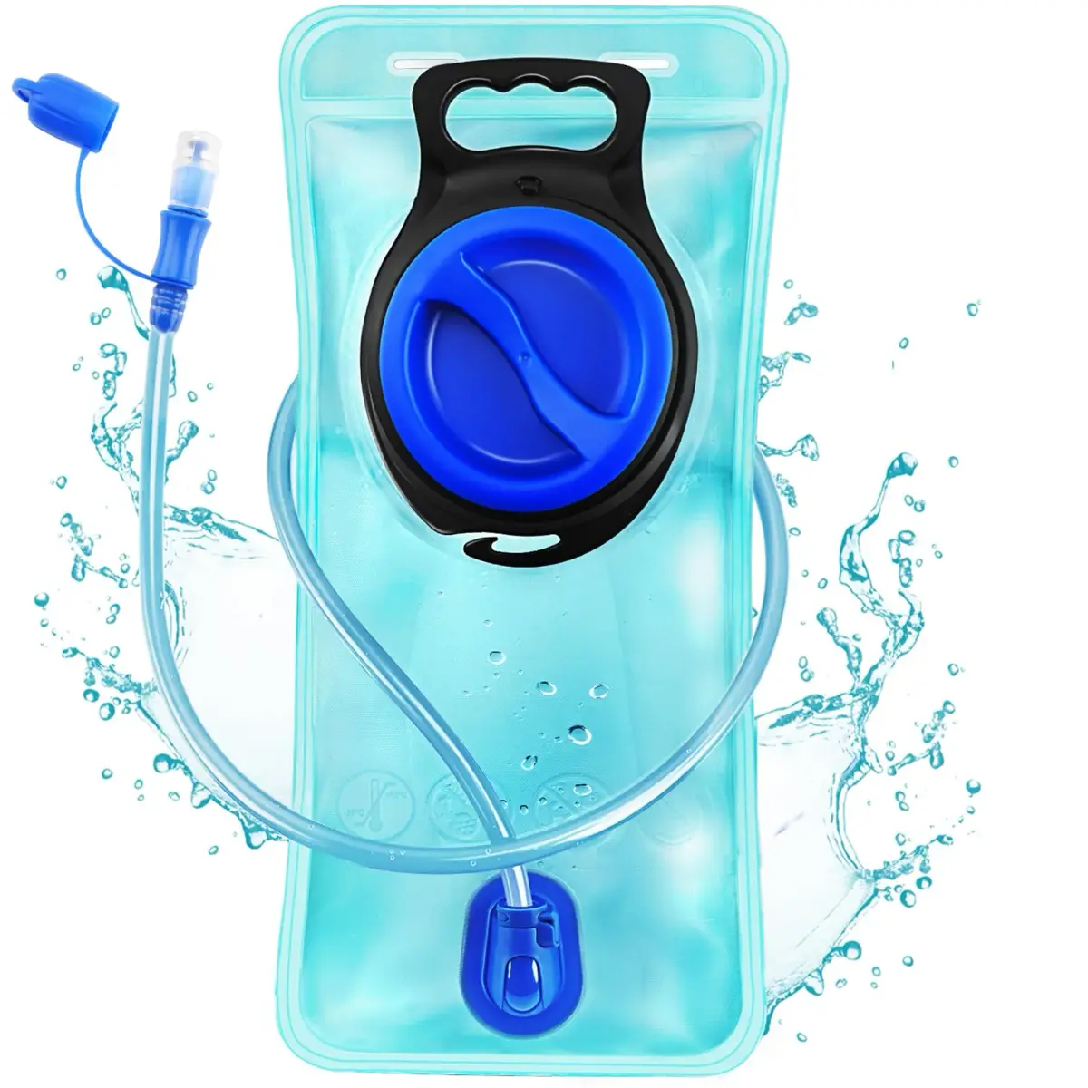 CHERINTI Hydration Bladder 2L (67.6 Fl Oz) | Leak-Proof Water Reservoir for Hiking Backpacks - main product image