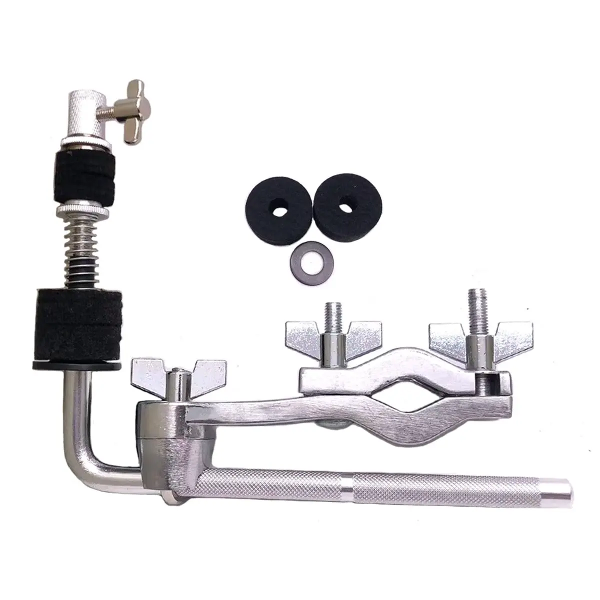 TUOREN Cymbals Clamp Cymbal Extension Arm and Clamp Set | Compatible with Hi-Hat Cymbal Drum Kit - view 7