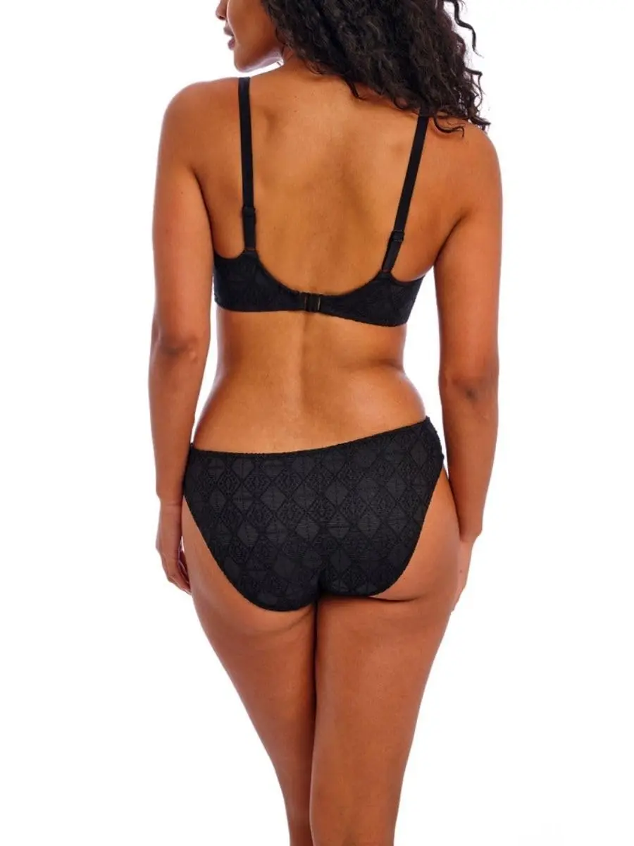 Freya Swim Nomad Nights Underwire Sweetheart Bikini Top | Supportive, Boho Crochet Overlay, UK Sizing - view 4