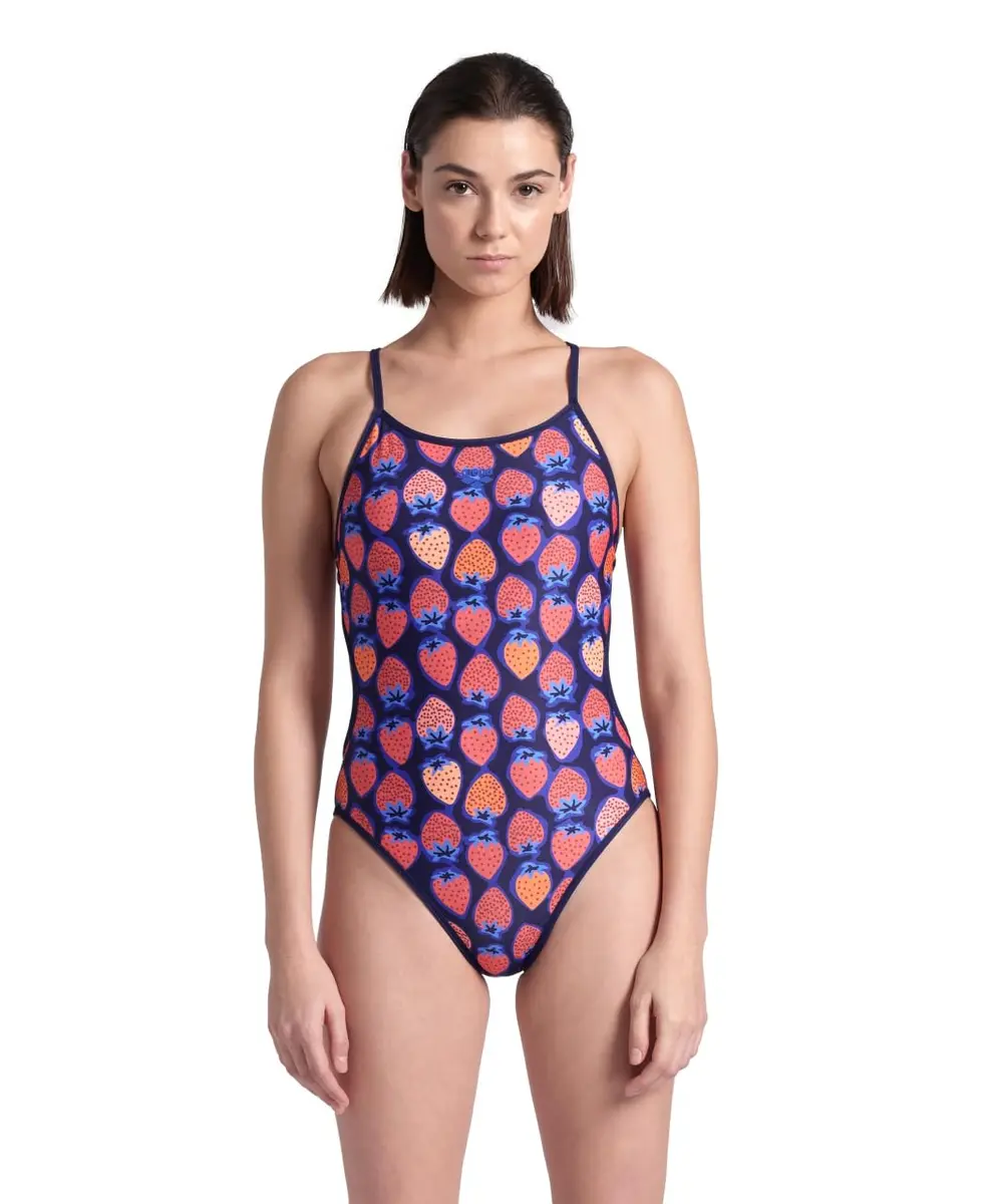 ARENA Reversible Women's Sports Swimsuit Challenge Back US Size 24 | Chlorine-Resistant, UV 50+ - main product image