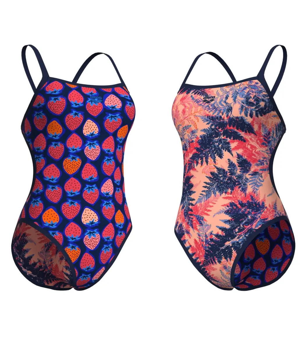 ARENA Reversible Women's Sports Swimsuit Challenge Back US Size 24 | Chlorine-Resistant, UV 50+ - view 6
