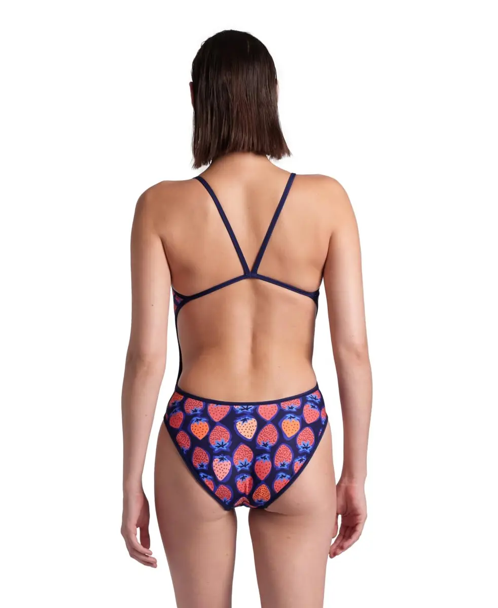 ARENA Reversible Women's Sports Swimsuit Challenge Back US Size 24 | Chlorine-Resistant, UV 50+ - view 3