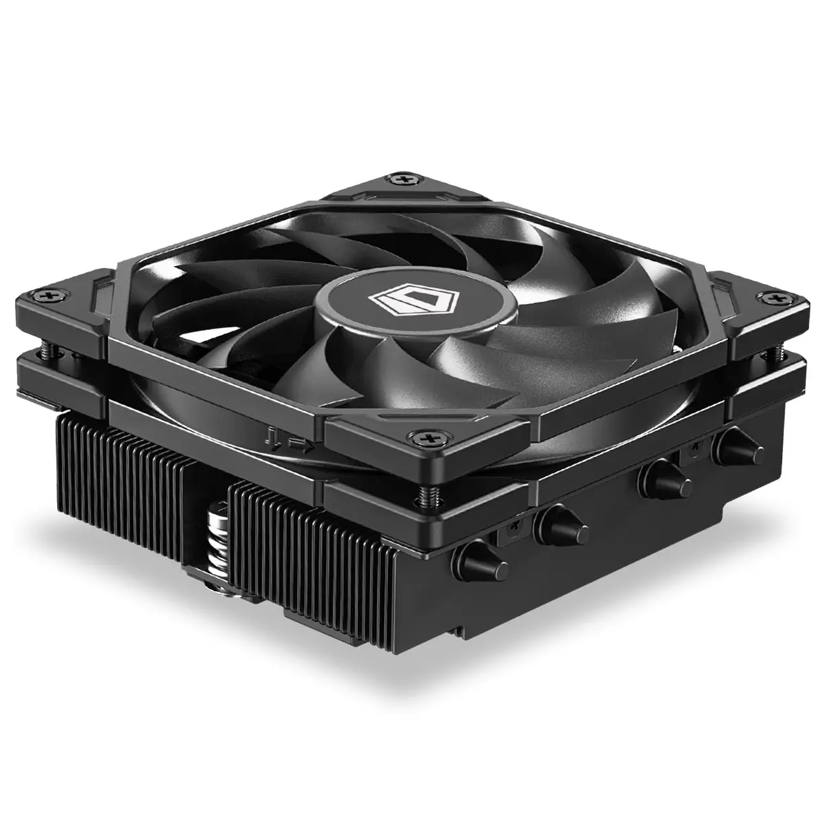 ID-COOLING IS-40-XT Black 47mm Low Profile CPU Cooler | 4 Heatpipes, Support Intel & AMD Sockets - main product image
