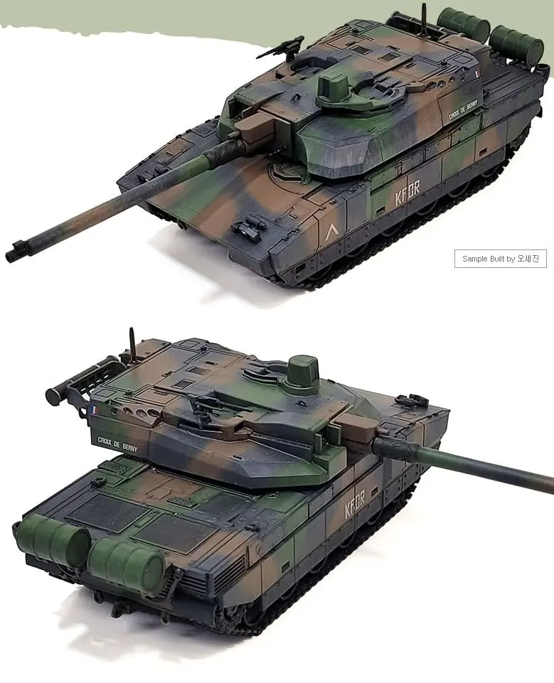 Academy 1/72 France Leclerc Plastic Model Kit | Precision Military Vehicle Assembly (70-120 chars) - view 3