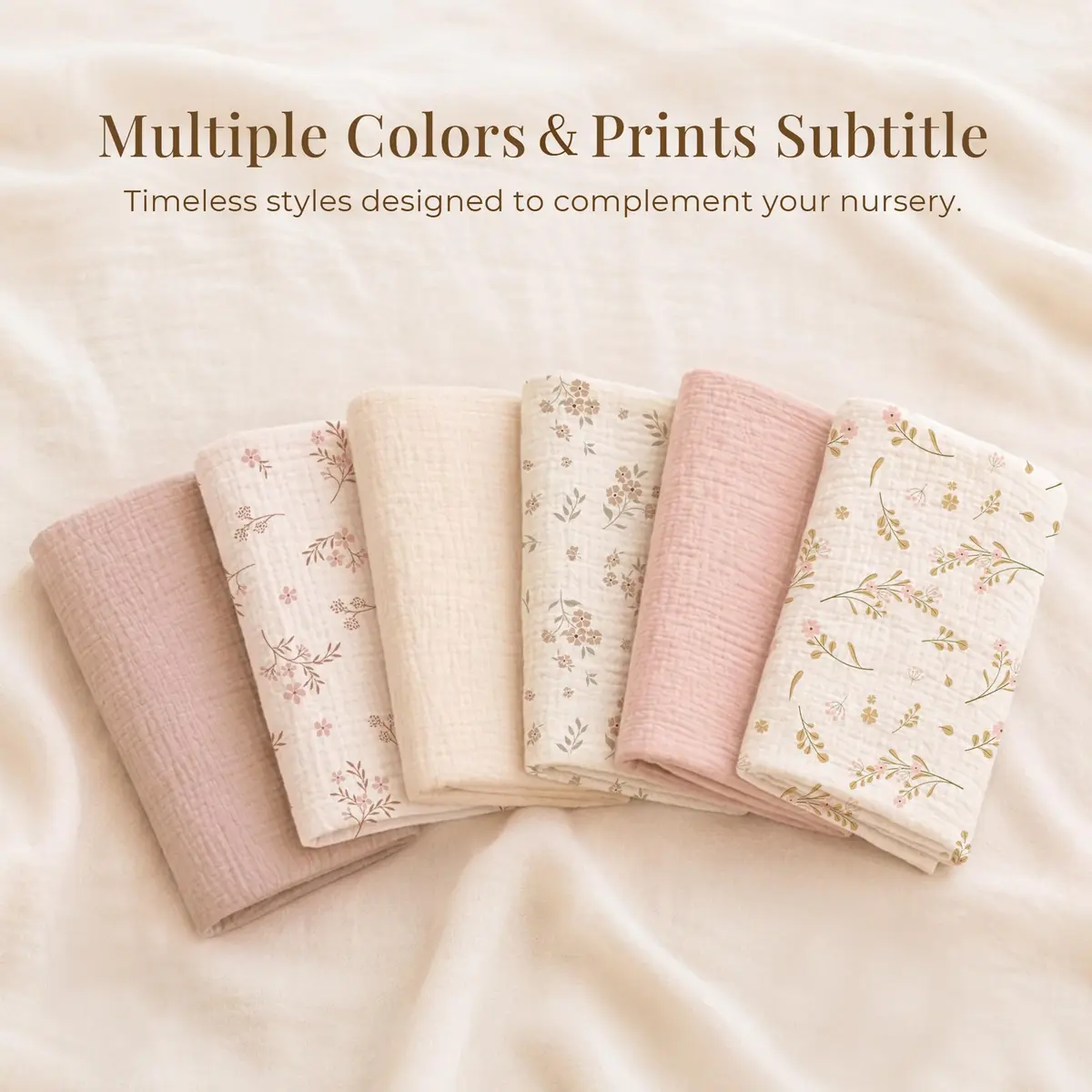 Konssy 2-Pack Muslin Nursing Pillow Covers, Floral Soft Slipcover for Baby | 25" x 18" | 100% Cotton, Zipper - view 9