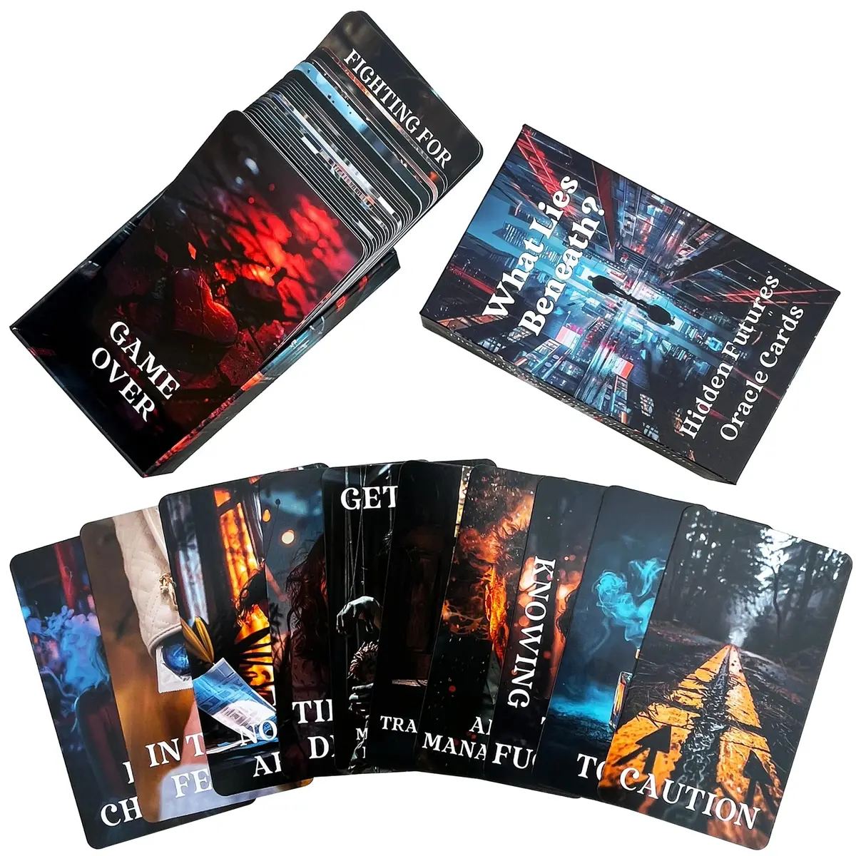 GZXINKE Spill The Beans Oracle Cards 56 Cards (7cm x 12cm) | Revealing Hidden Truths - view 8