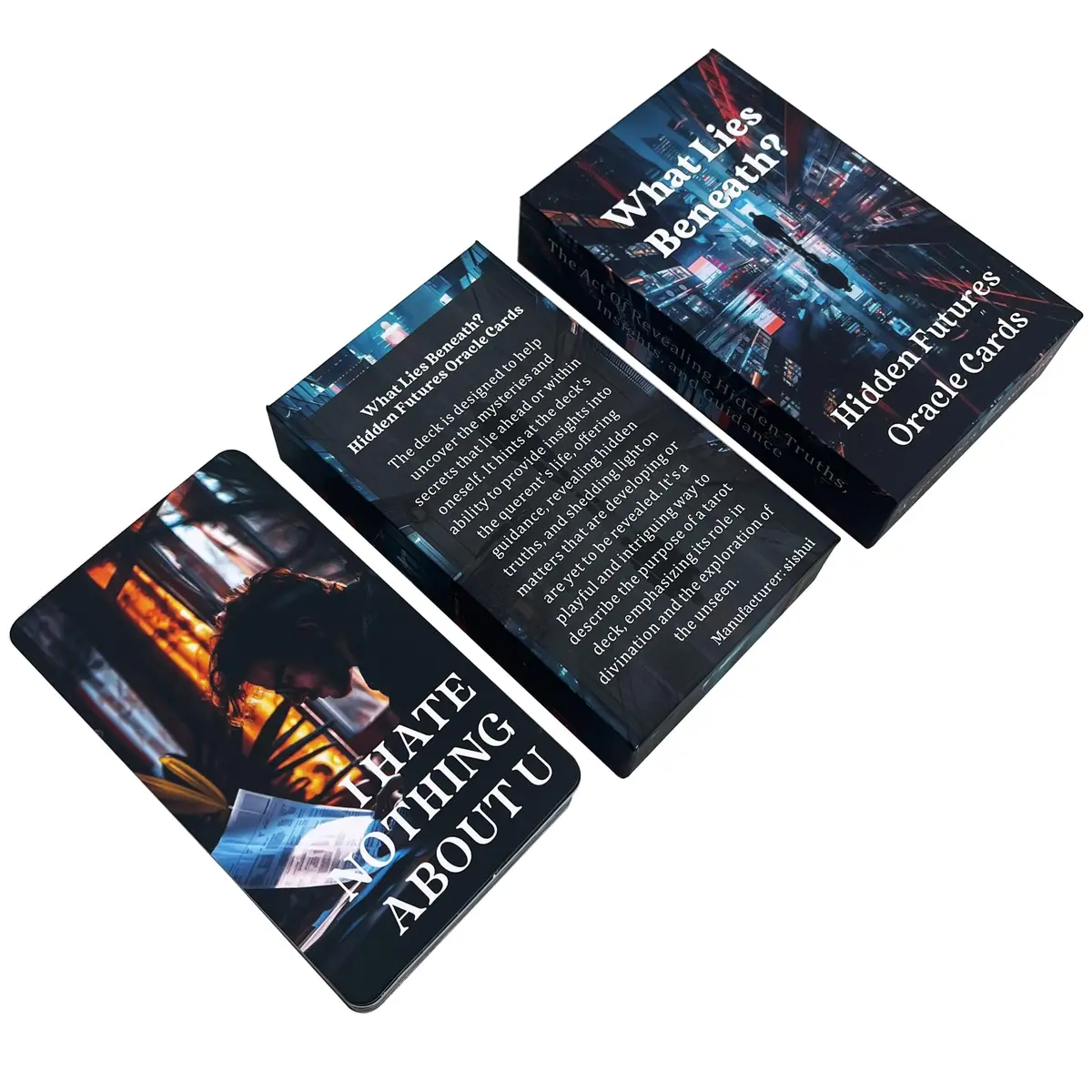 GZXINKE Spill The Beans Oracle Cards 56 Cards (7cm x 12cm) | Revealing Hidden Truths - view 9
