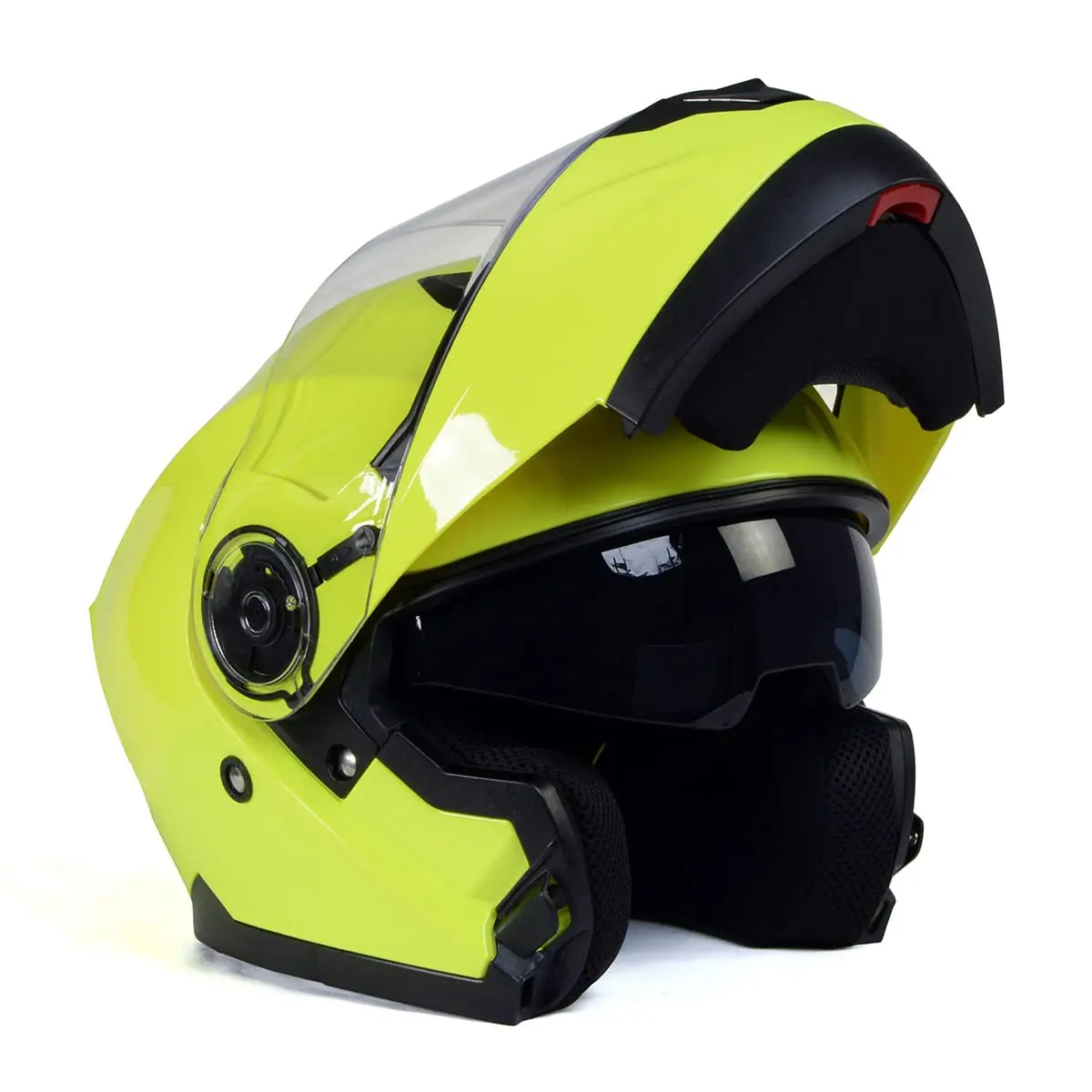 Milwaukee Helmets Advanced DOT Modular Full Face Motorcycle Helmet - Flip Up Front - Dual Visor Drop Down Shield | DOT FMVSS 218 Certified - main product image