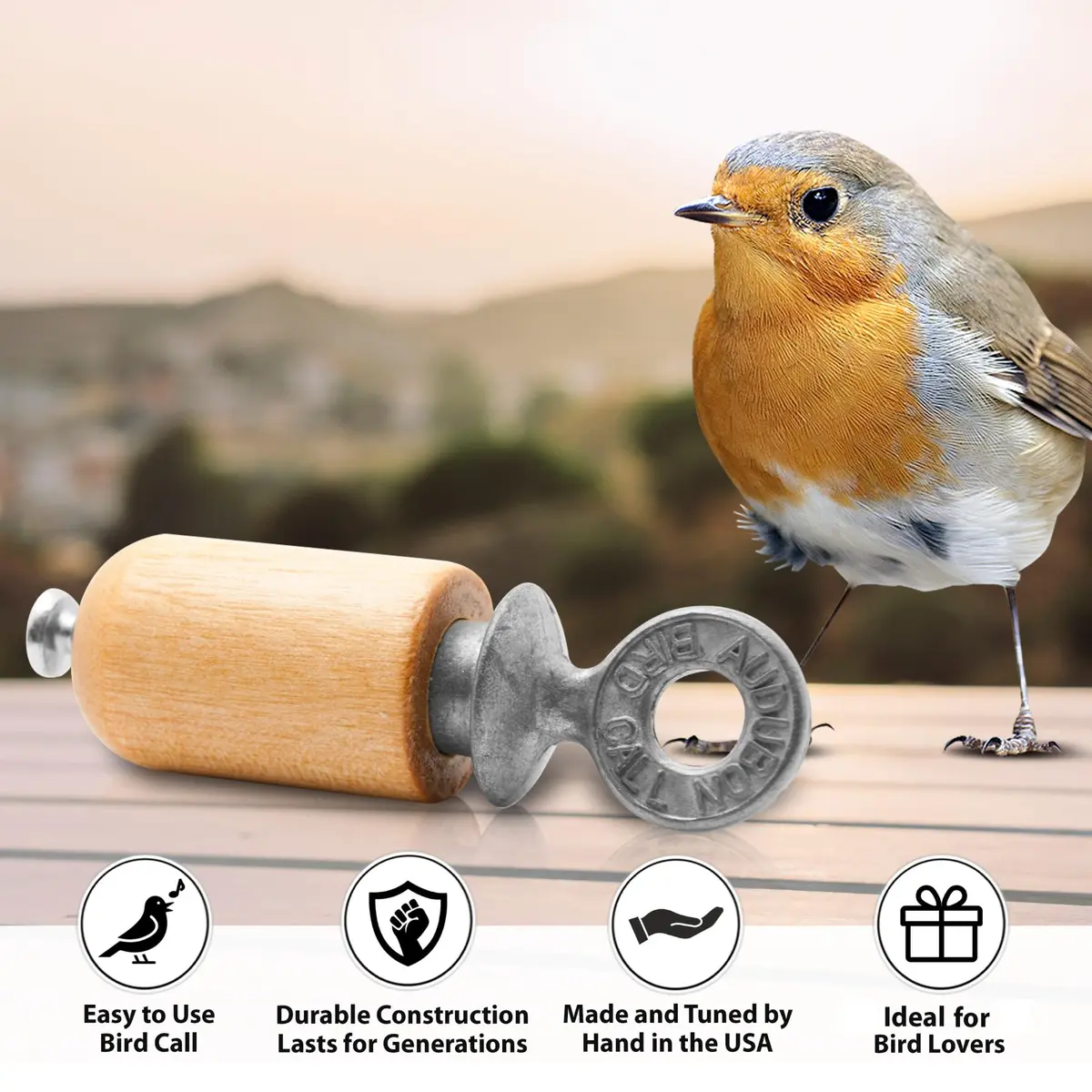 Audubon Bird Call - Natural Gift Pack | Authentic USA Import for Bird Watching - view 5