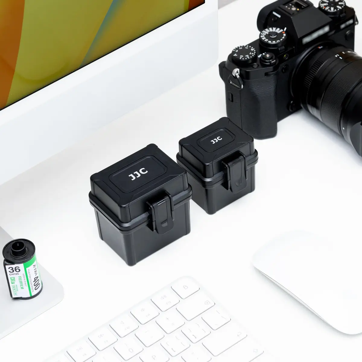 JJC Battery & SD Card Case Water-Resistant Shockproof Storage Box for Lithium Batteries & Memory Cards - view 9