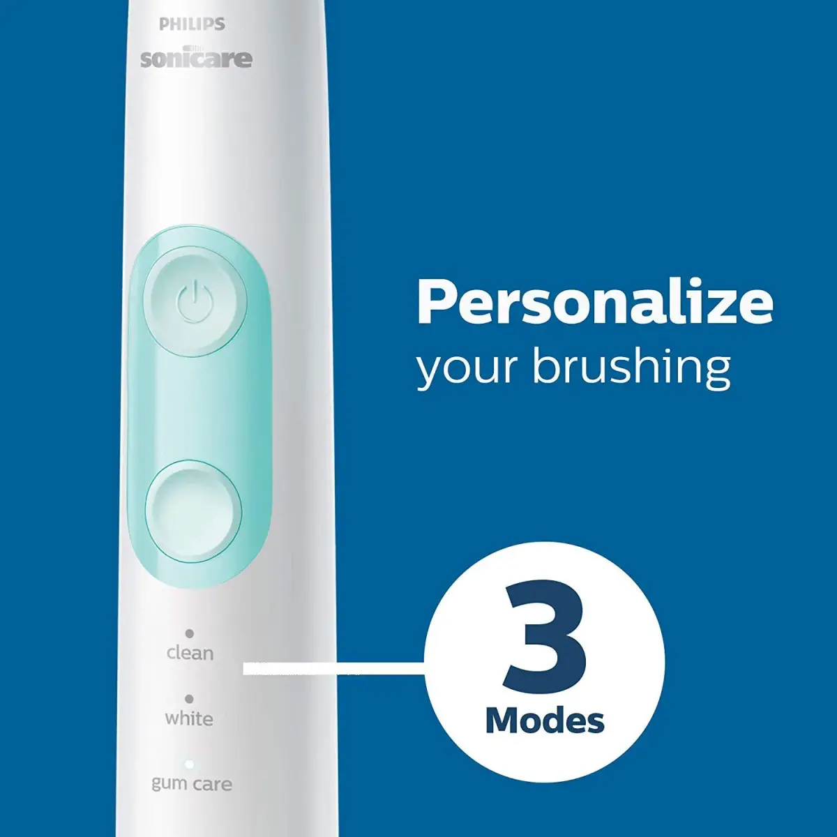 Philips Sonicare Cordless Power Flosser 3000 Mint & ProtectiveClean 5300 Electric Toothbrush | Healthier Gums & Cleaner Teeth - view 7