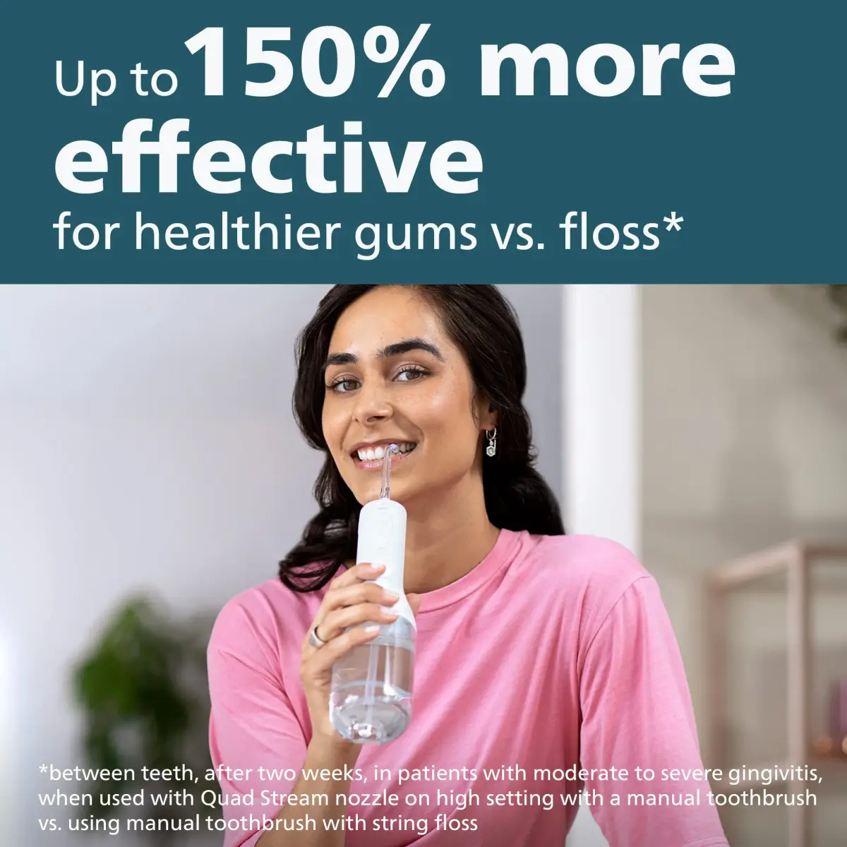 Philips Sonicare Cordless Power Flosser 3000 & ProtectiveClean 5300 Electric Toothbrush Set | 14-Day Battery Life & 3 Brushing Modes - view 3