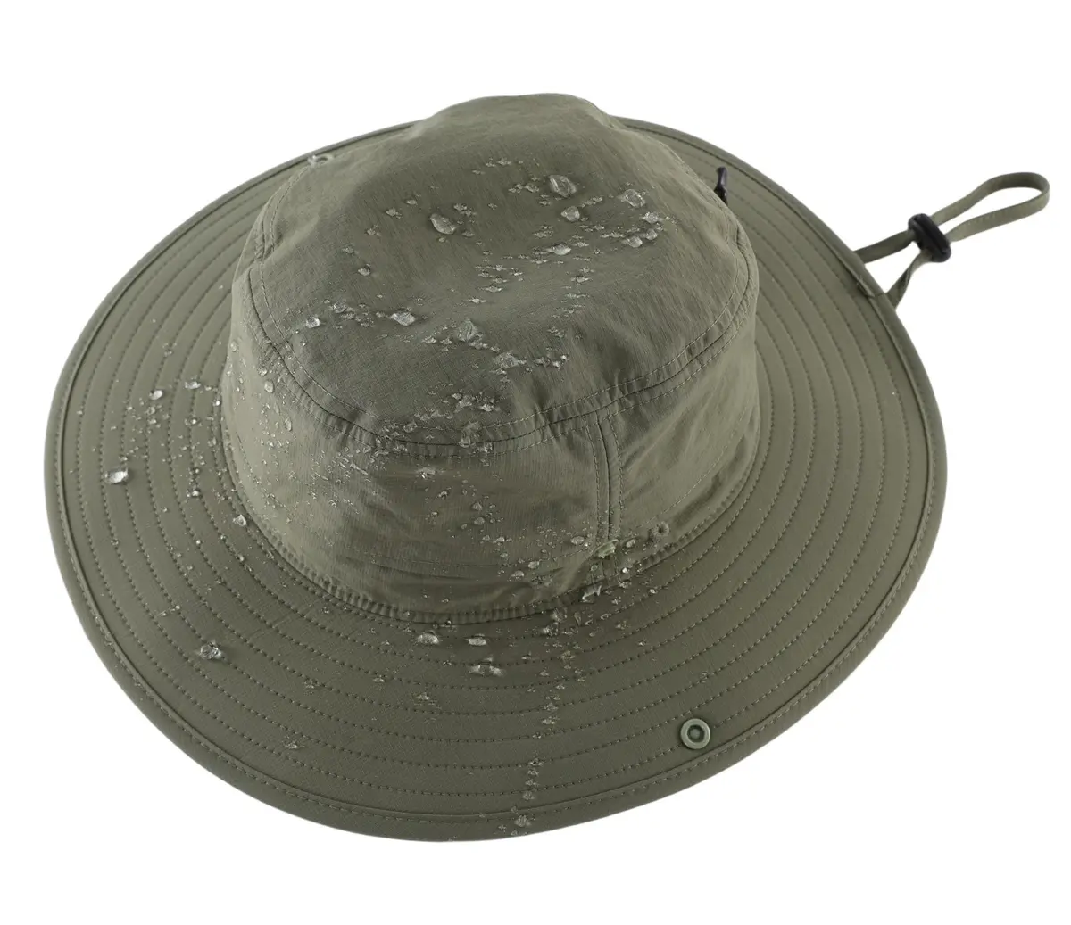 Connectyle UPF 50+ Sun Hat for Men & Women, Light Army Green, 7.5 cm (3.0" Brim) | Breathable Nylon Safari Hat for UV Protection - view 5
