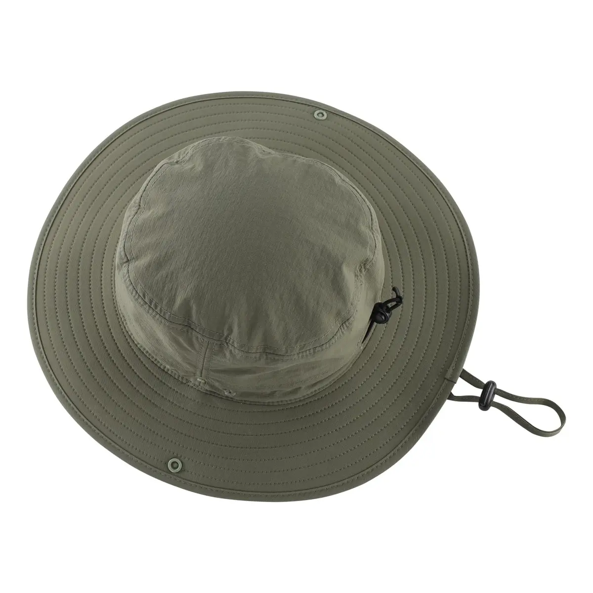 Connectyle UPF 50+ Sun Hat for Men & Women, Light Army Green, 7.5 cm (3.0" Brim) | Breathable Nylon Safari Hat for UV Protection - view 3