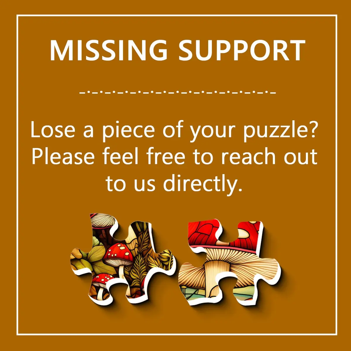 PPuzzling Vintage Mushroom Puzzle 1000 Pieces | Challenging Retro Stained Glass Art (23.85in x 23.85in) - view 7